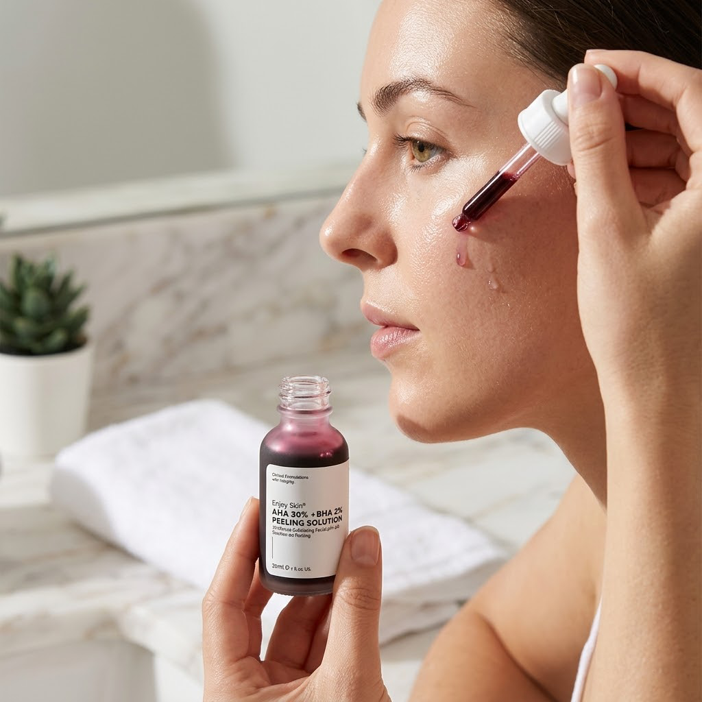Shopoletcosh Radiance Reveal: Advanced Exfoliating Concentrate - Instant Glow, Pore Minimizer & Skin Brightening Treatment