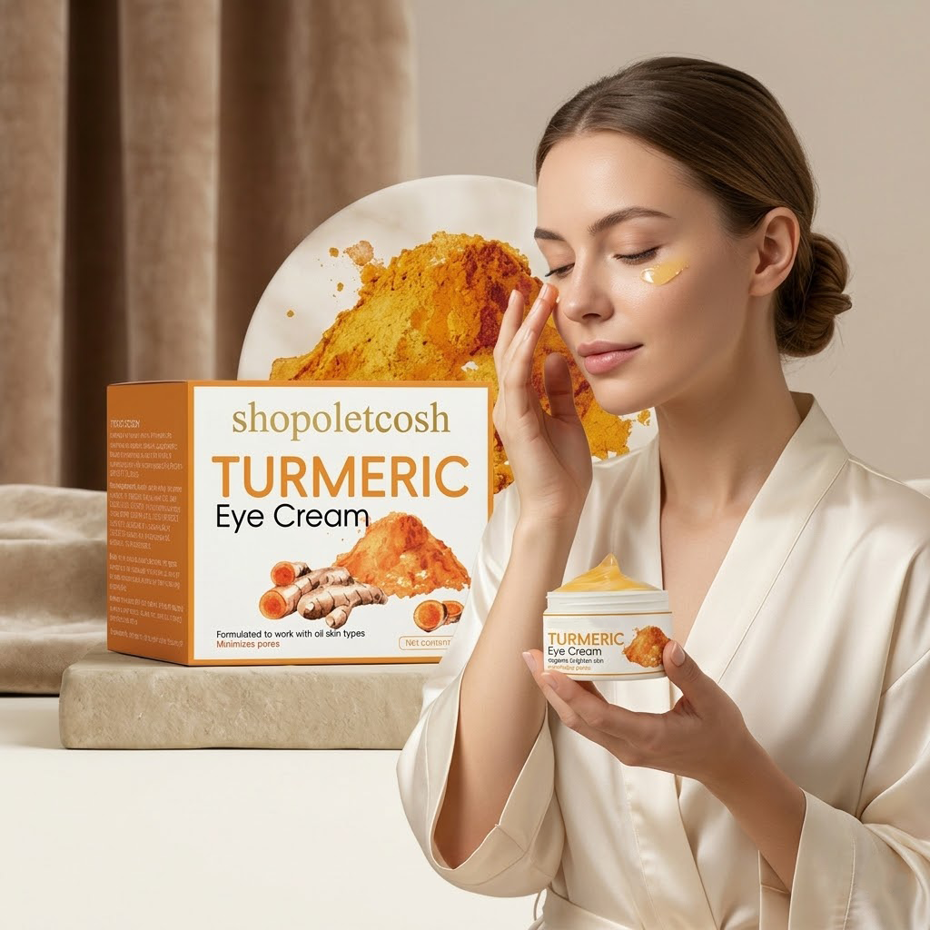 Shopoletcosh Turmeric Radiance Resurfacing Eye Serum | Intensive Lift & Dark Circle Recovery