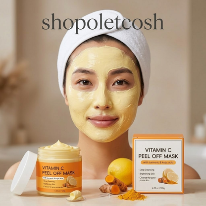 Shopoletcosh Ultra-Pure Vitamin C Cleansing Mask – Surface Refining & Oil Control