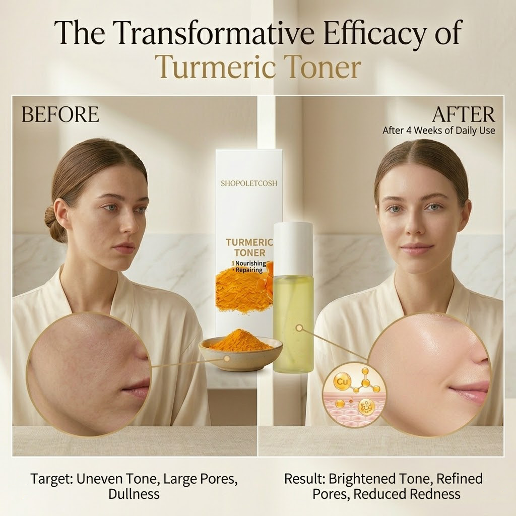 Shopoletcosh Turmeric Radiance Resurfacing Toner | Brightening & Revitalizing Complex