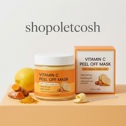 Shopoletcosh Ultra-Pure Vitamin C Cleansing Mask – Surface Refining & Oil Control